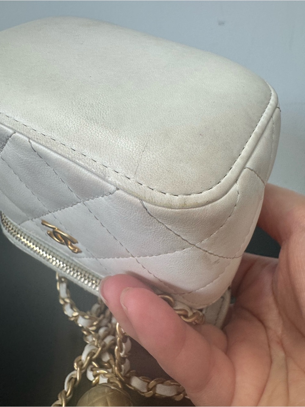 CHANEL Vanity leather crossbody bag - Picture 10 of 15